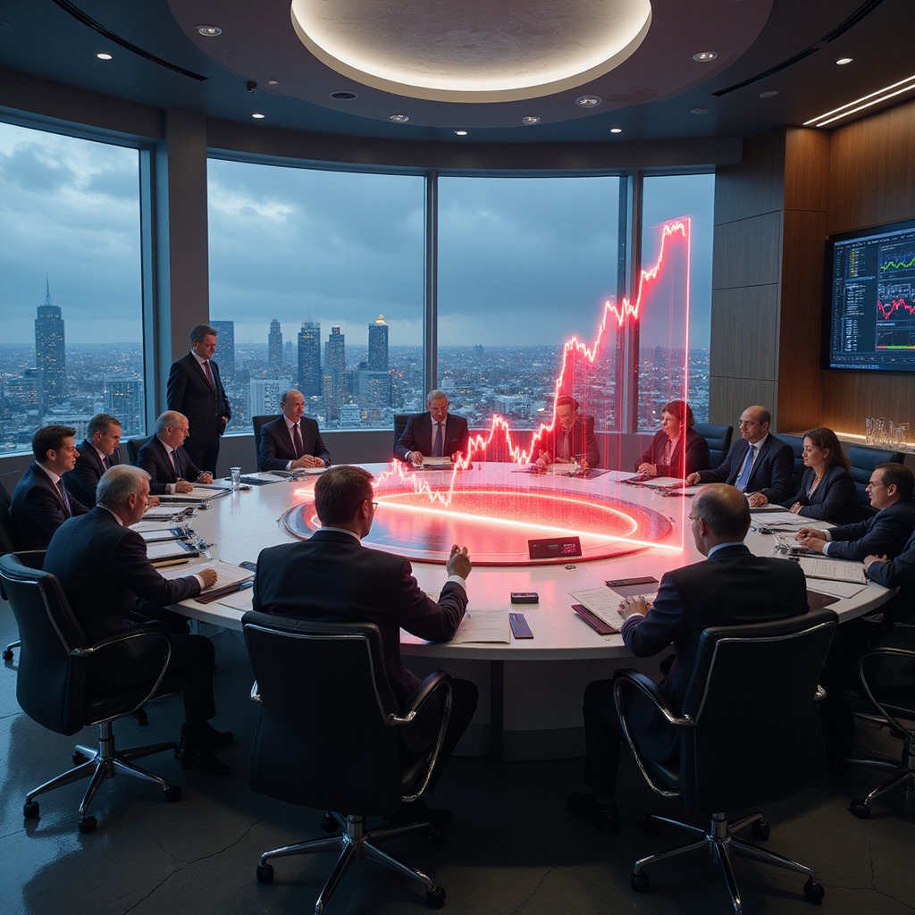 Wykres przedstawiający ceny ropy naftowej i reakcję ECB na kryzys geopolityczny w 2026 roku